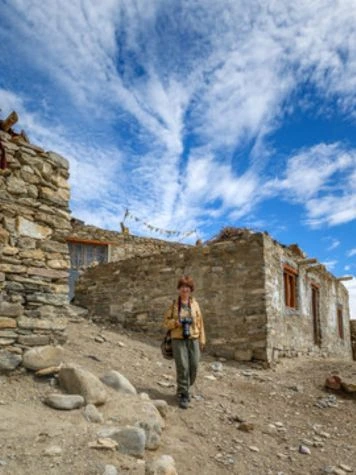 Paseos por el pueblo de Ladakh